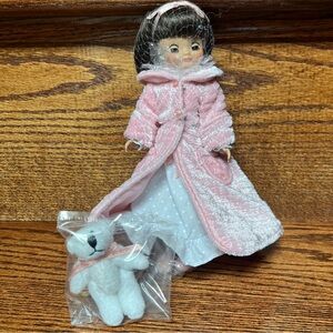 Bedtime Tiny Betsy McCall 8" Doll and Teddy Bear
